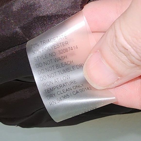 Nygard Petites Brown Button Up Suit Jacket Blazer Size 6 - Picture 2 of 7